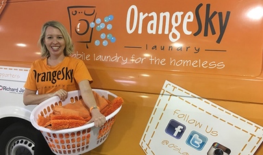 Emma Young Orange sky laundry
